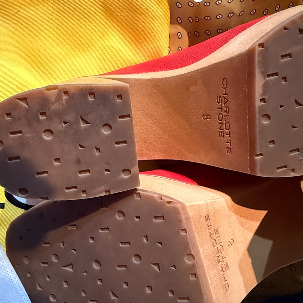 Charlotte Stone “Charis” Clog Mules - Picture 9 of 11
